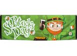 Striscione Saint Patrick 74 X 220 Cm - Taglia Unica