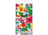 Tovaglia Tropicale Decorazione Per Feste Colorata 137X213Cm - Taglia Unica