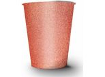 Tazza Americana Per Bevande Grande Decorazione Per Feste Scintillante 10 Pezzi Oro Rosa 530 Ml -