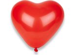 Palloncini A Cuore Per San Valentino 10 Pezzi Rossi 33 X 36 Cm - Taglia Unica