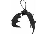 Pipistrello Halloween Decorazione Appesa Nero 20Cm - Taglia Unica