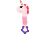 Toi-Toys 72131B - Sonaglio Unicorno Little Stars - Anello Per La Dentizione E Squeaker, Giocattolo Per Bambini 0+ Mesi