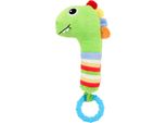 Toi-Toys 72131A - Sonaglio Per Bambini Little Stars - Anello Per La Dentizione E Squeaker, Giocattolo Per Bambini 0+ Mesi