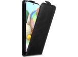 Cadorabo Cover Per Samsung Galaxy A71 4G Cover Protettiva In Nero Flip Case Custodia Del Telefono Cellulare Cover