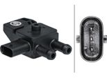 Sensore, Pressione Di Scarico Hella 6PP 009 403-421
