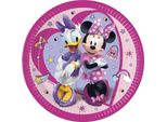 Procos Folat 93830P Piatto Di Carta Monousominnie Mouse 23Cm-8 Pezzi, Multicolore, Grande