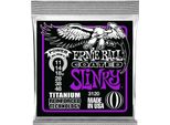 Corde Per Chitarra Elettrica Ernie Ball Power Slinky Coated Rps, Avvolgimento In Titanio, Calibro 11-48