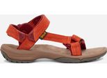 Teva Terra Terra Fi Lite Suede Sandale Damen Rot 39