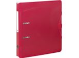 6X Brunnen 102043523 Ordner 5Cm Wave Red
