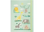 Folia 69014 Cartella Da Disegno Hotfoil "Happy Safari"" Cartone Din A3"