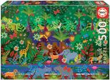 Educa 19245 Puzzle Della Giungla 500 Pezzi
