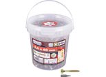 Viti Universali Connex 5,0 X 60 Mm Tx 25 Testa Svasata - 240 Pz.