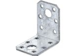 Alberts 330323 Connettore Angolare, Zincato Sendzimir, 50 X 50 X 35 Mm, Set Da 25