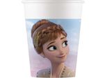 Procos 93839 - Bicchiere Frozen 2 Wind Spirit, 200 Ml, 8 Pezzi, Mix, Bicchiere Monouso, Bicchiere Di Carta, Compleanno, Festa A Tema