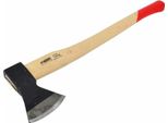 Awtools Ascia Da Carpenteria 1,25 Kg Manico In Legno Schwarze Linie