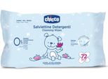 Chicco Salviette Morbide Per Bambini, Salviette Detergenti Multifunzionali, 1 Confezione Da 72 Salviette Disinfettanti, Senza Alcool E Profumo, Per Pelli Sensibili