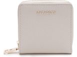 Lazarotti Pelle Portafoglio Bologna Leather Zip Wallet With 6 Card Slots Cream Avorio