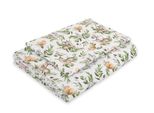 Set Di Biancheria Da Letto Per Bambini Con Imbottitura 135X100 Cm - Verde Bosco