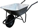 Carriola Da Cantiere 80L, Piena, Corpo In Zn, Portata 100Kg