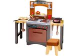 Ecoiffier Pizzeria Multifunzionale Fast Food Con Accessori 33 Elementi