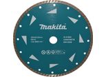 Makita Disco Diamantato 230 Mm 230 X 22,23 Mm - Taglio A Secco - Ondulato - Calcestruzzo