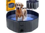 Piscina Per Cani 100X30Cm Piscina Per Cani In Pvc Pieghevole 20929