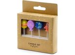 Partydeco Candele Di Compleanno Cosmos Mix 2-3Cm A4 SCS-6 05805