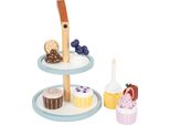Piede Piccolo - Tavolo Da Gioco In Legno Con Cupcakes, 13Dlg.