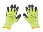 Guanti Da Lavoro Invernali Isolati Fluorescenti R. 9