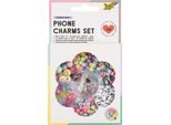 Folia 32029 Folia Perlen-Set Phone Charms Set Mehrfarbig