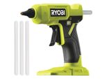 Ryobi RGLU18-0 Pistola Ad Aria Calda, Batteria 18 V, Ø 11 Mm, 3 Stick Di Colla (Solo Corpo)