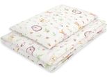 Set Di Biancheria Da Letto Per Bambini In Cotone 2 Pezzi 135X100 Cm - Delicatezza Della Foresta