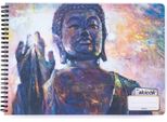 Oxybag Sketchbook A4 50 Fogli, 190G Buddha