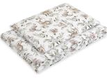 Biancheria Da Letto Per Bambini 2 Pezzi 135X100 Cm In Cotone - Oliva Di Bosco