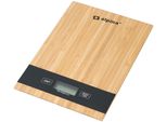 Alpina Bilancia Da Cucina Digitale - Spegnimento Automatico - Funzione Tara - Fino A 5 Chili - Bambù