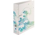 Herlitz 50033393 Herlitz Motif Cartella Max.File Greenline Wave, A4