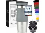 Milu 6109 Milu Isolierbecher Grau 0,37 L