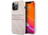 Guess Guhcp13L4Gdpi Iphone 13 Pro / 136,1 RóżOwy/Rosa Custodia Rigida 4G Stripe