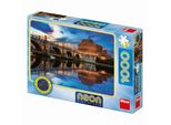 Dino Neon Angel Castle Puzzle 1000 Pezzi