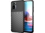 Thunder Case Custodia Flessibile Blindata Xiaomi Redmi 10 Nero