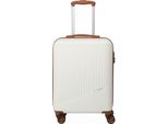 Travelite Carrello Bali Bali 4W Trolley White / Cognac Bianco