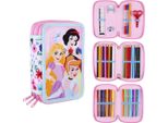 Astuccio Scuola Principesse Set Completo Da 44 Pezzi Per Piccole Regine