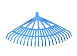 Aqbau® Scopa Per Foglie Da Giardino A Ventaglio Scopa A Ventaglio (Larghezza 44 Cm - Blu)