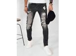 Jeans Uomo Rigasa Grigio Scuro S33