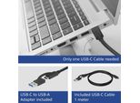 Act AC7160 Docking Station Per Laptop E Replicatore Di Porte Wired Usb 3.2 Gen 2 (3.1 Gen 2) Type-C Nero (AC7160)