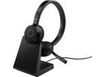 Jabra Evolve 65 Te, Con E Senza Fili, 20 - 20000 Hz, Ufficio/Centro Chiamate, 106,3 G, Cuffie, Nero