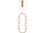 Maytoni Amulet, Luce A Sospensione, 16W Led, Oro, 3000K, 700Lm