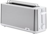 Braun Tostapane A Fessura Lunga Purshine Ht 1610 Wh Bianco