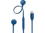 Jbl Tune 305C Cuffie Cablate In Ear Per Chiamate/Musica Usb Type-C Blu