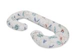 Cuscino Di Gravidanza Di Tipo C Per Donne In Gravidanza E Allattamento - Uccelli Blu